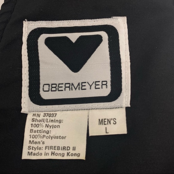 Obermeyer Firebird Insulated Black Ski Pants with Suspenders Men’s Size L - Picture 7 of 8